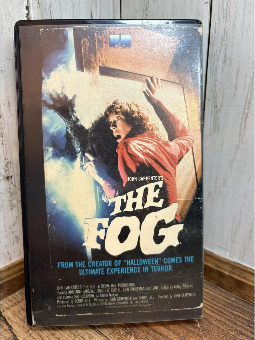 The Fog VHS 1987 Video Movie John Carpenter Jamie Lee Curtis Horror